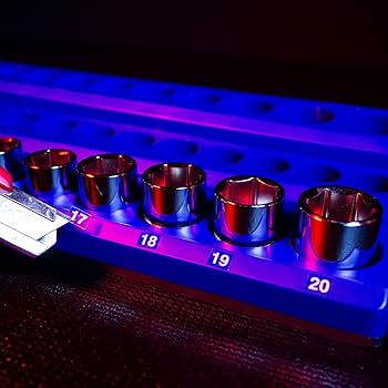 Amazon.co.jp: Olsa Tools 磁気ソケットオーガナイザー (3/8インチ