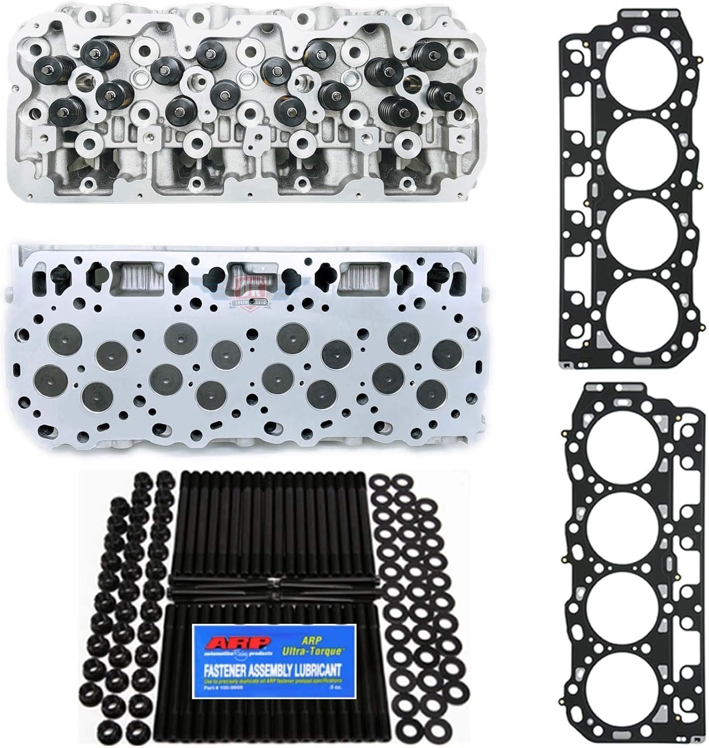 New DK Cylinder Heads, ARP Studs, Mahle Head Gaskets