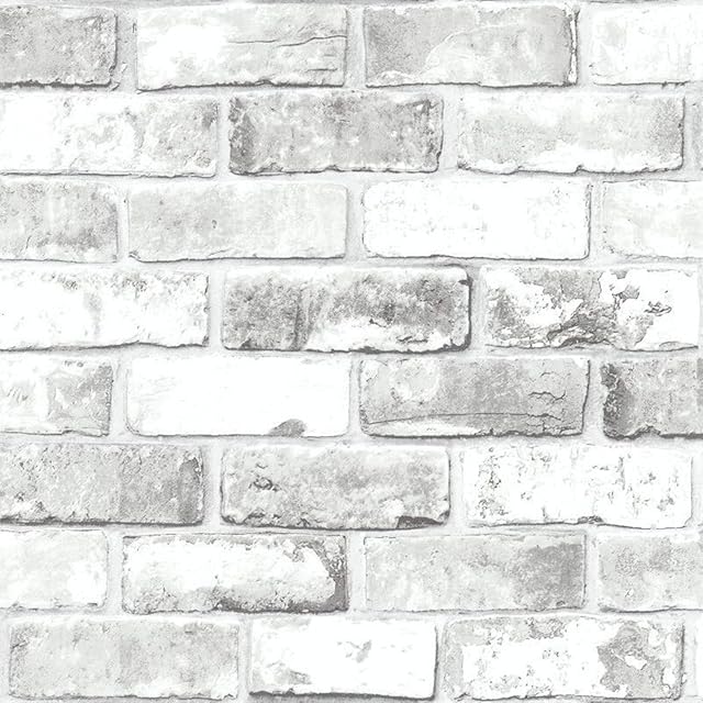 Debona Wallpaper White Brick Effect 6751 Full Roll