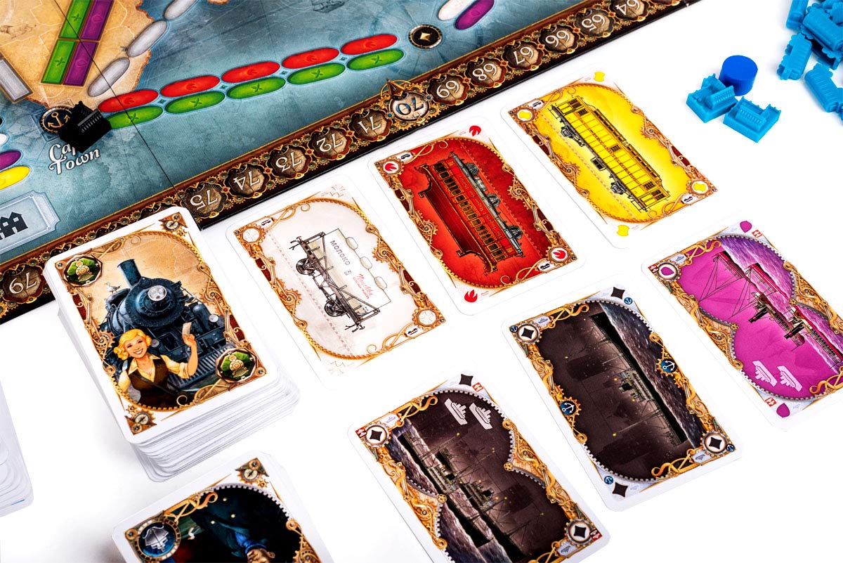 Rebel, Gioco da tavolo "In den Train Fahren": Round Die Welt"