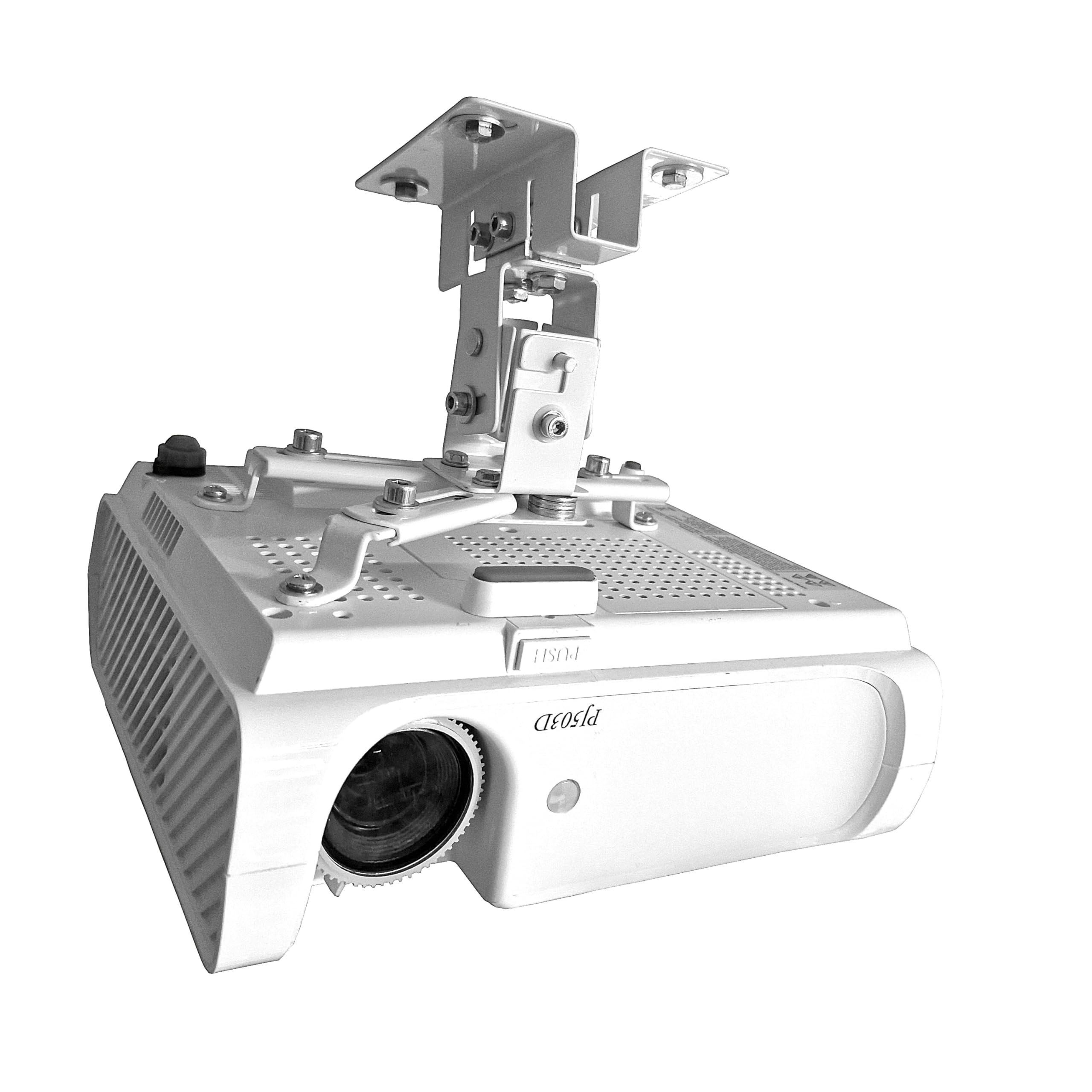 ELIX Support de plafond pour projecteur Viewsonic V52HD, LS7104KE, LX7004K spécifique au modèle, assure un ajustement précis et un montage facile (pour Viewsonic V52HD, LS7104KE, LX7004K)