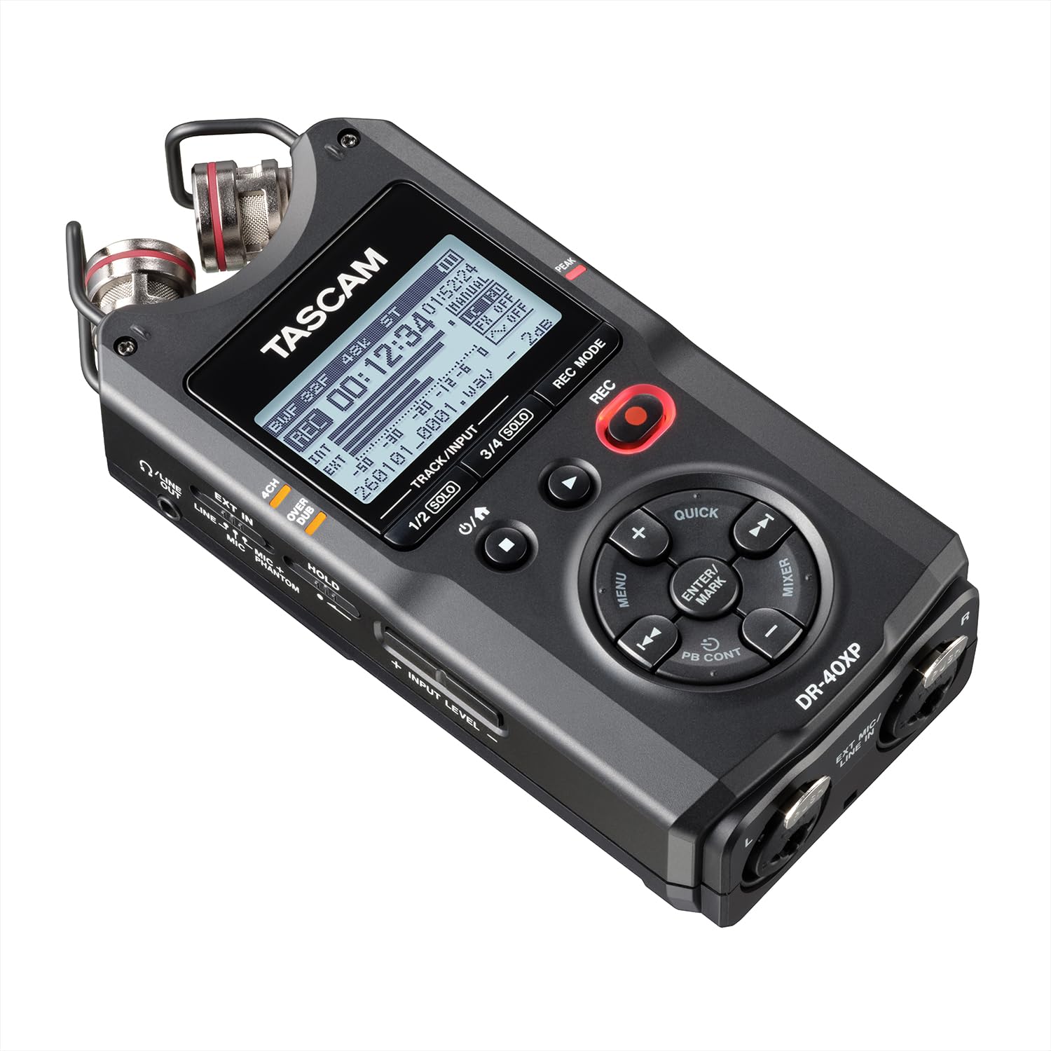 TASCAM DR-40XP 4-Channel 32-Bit Float Portable Handheld Field