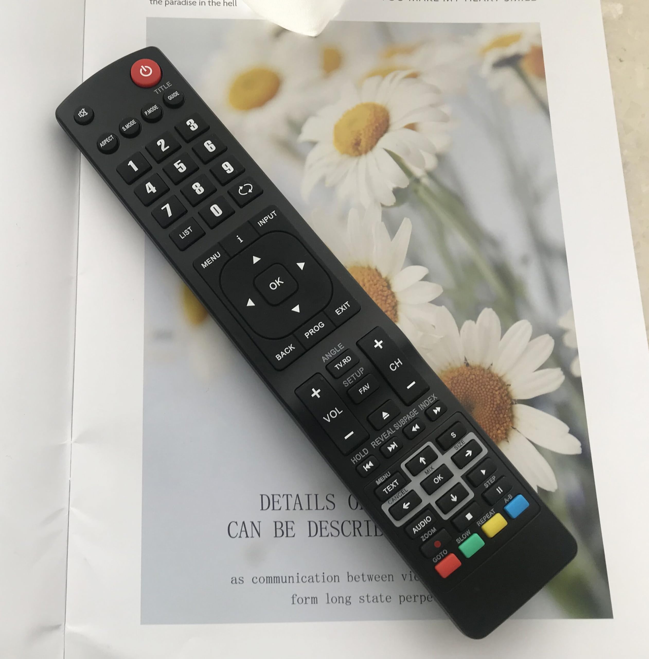 RM-C3174 Replacement Remote Control for JVC Smart TV LT-32C350 LT-32C351 LT-40C550 LT-40C551 LT-22C540 LT-24C340 LT-42C550 LT-49C550 LT-50C550 LT-55C550 - Image 4