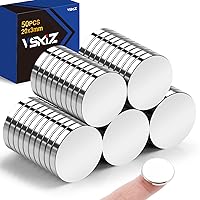 Vista 15 de 120 paquete de imanes pequeños de 5x2mm, imanes diminutos de neodimio para nevera, manualidades, pizarra, bricolaje