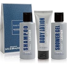 Body & Earth Bath Sets for Men Birthday Gifts - Spa Body Wash Set with Shower Gel, Body Lotion, Shampoo