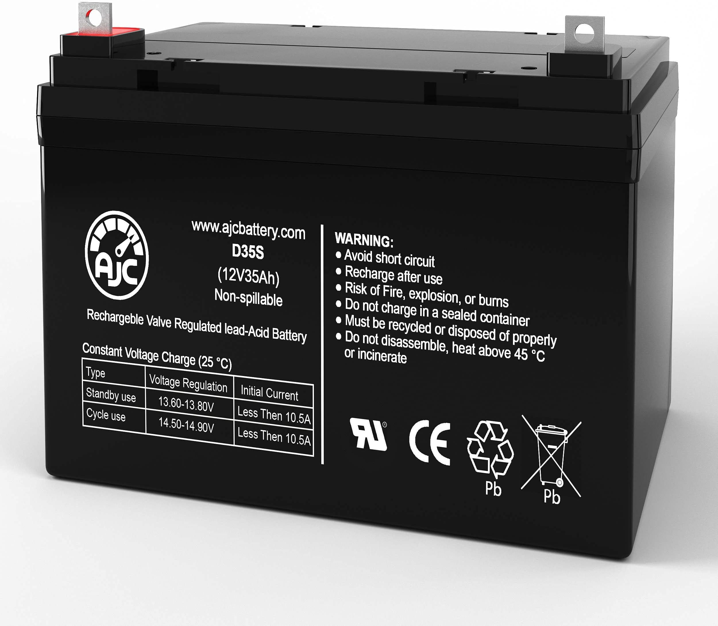 AJC Handicare Ibis XP 12V 35Ah Mobility Scooter Battery - This is an Brand Replacement