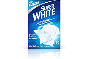 Delta Carbona Super White Sheets, 20 Count