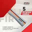 Stag Iconic Ninja Fire Advanced Series Table Tennis (T.T) Racket| Professional Training T.T Racquet to Level-Up The Performance | Custom Designed Comfortable Grip Paddle gallery image