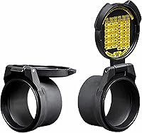 Vista 3 de Vortex Optics Defender Riflescope Flip Caps Varias opciones de tamaño, resorte de acero inoxidable, múltiples posiciones de parada Garantía