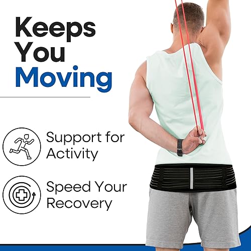 Miniatura 8 de Cinturón sacroilíaco SI Belt  Alivio del dolor de ciática para el dolor ciático  Banda pélvica estabilizador trocantérico  Cinturones para