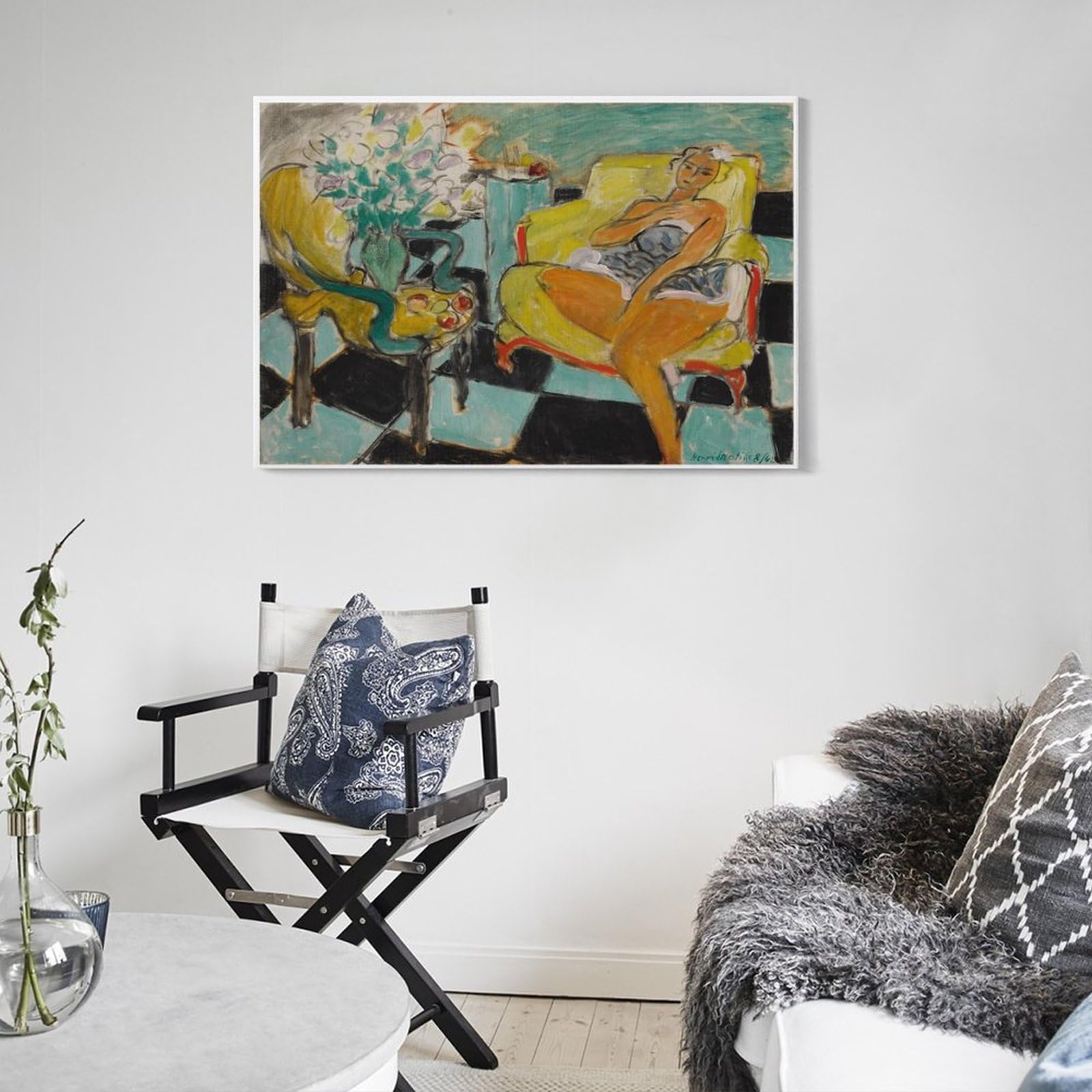 Amazon.co.jp: Henri Matisse アンリ・マティスのポスター チェア