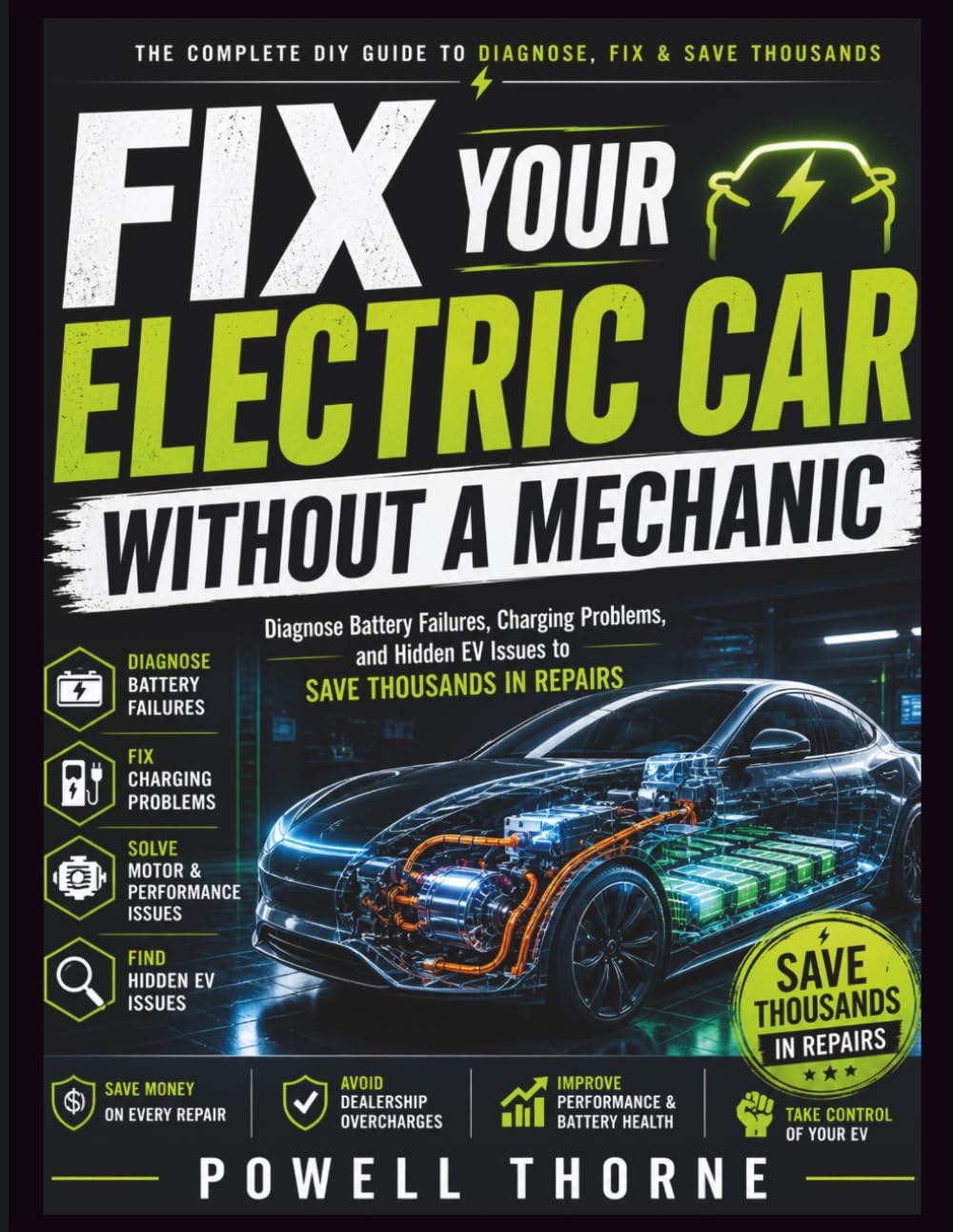 Fix Your Electric Car Without a Mechanic: Diagnose Battery Failures, Charging Problems, and Hidden EV Issues to Save Thousands in Repairs