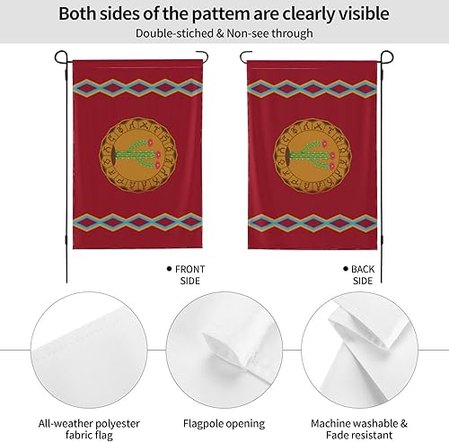 Miniatura 8 de IMEEGIEN Double-Sided Panteera Wayuu Garden Flags 28x40 Inch Outdoor Welcome Flags Patio Lawn Decorative Large Garden Flag Banner