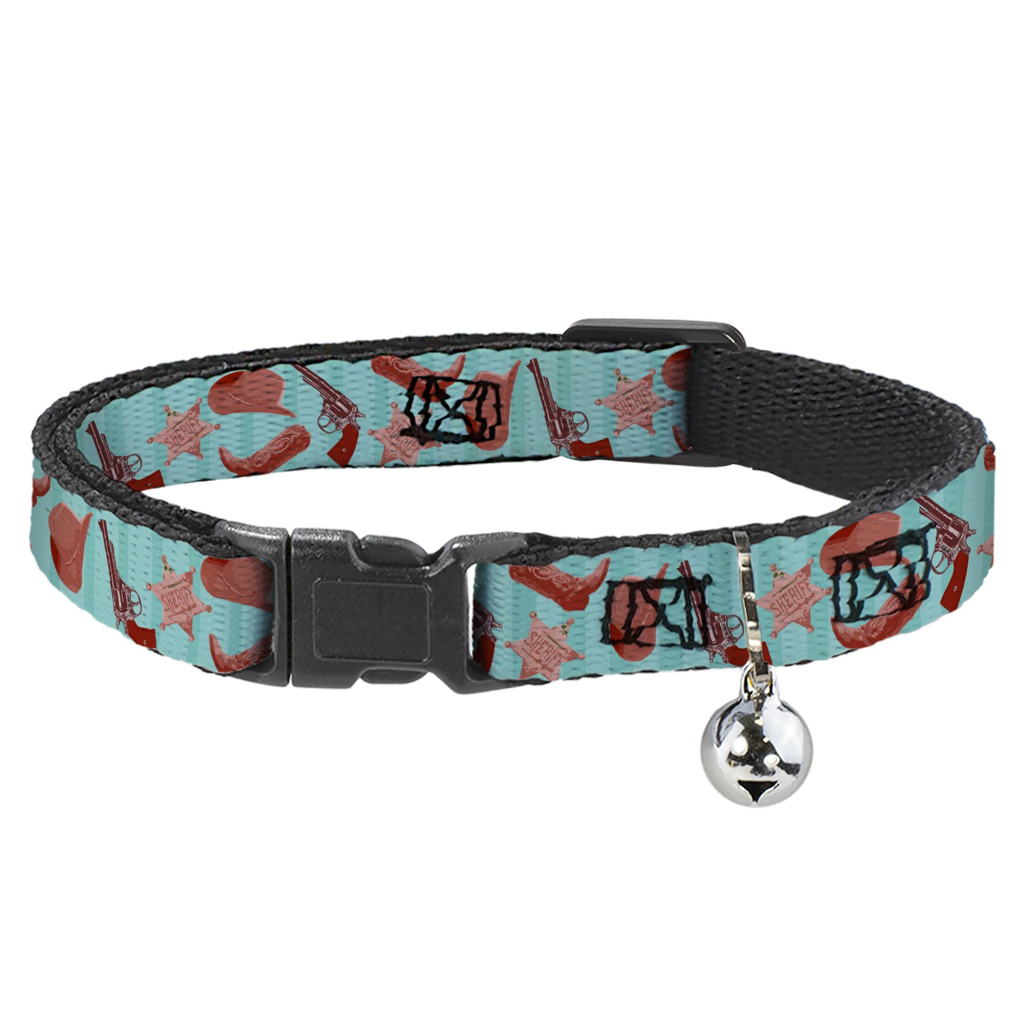 Collar para Gato Buckle-Down BAC-W37108-NM con Estampado de Alta Definición