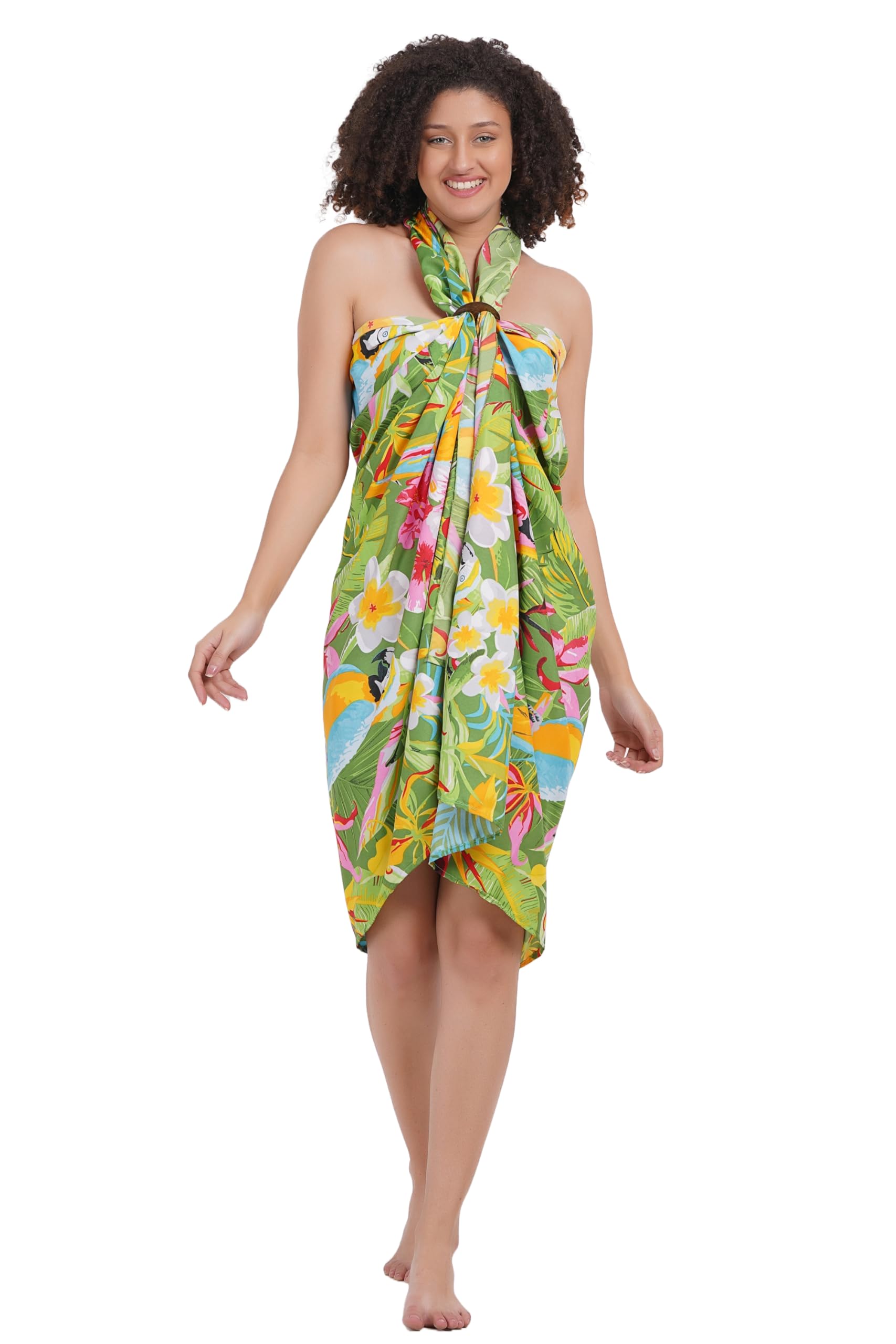 celby Multicolour Floral Printed Summer Bikini Coverup for Women-picture-47