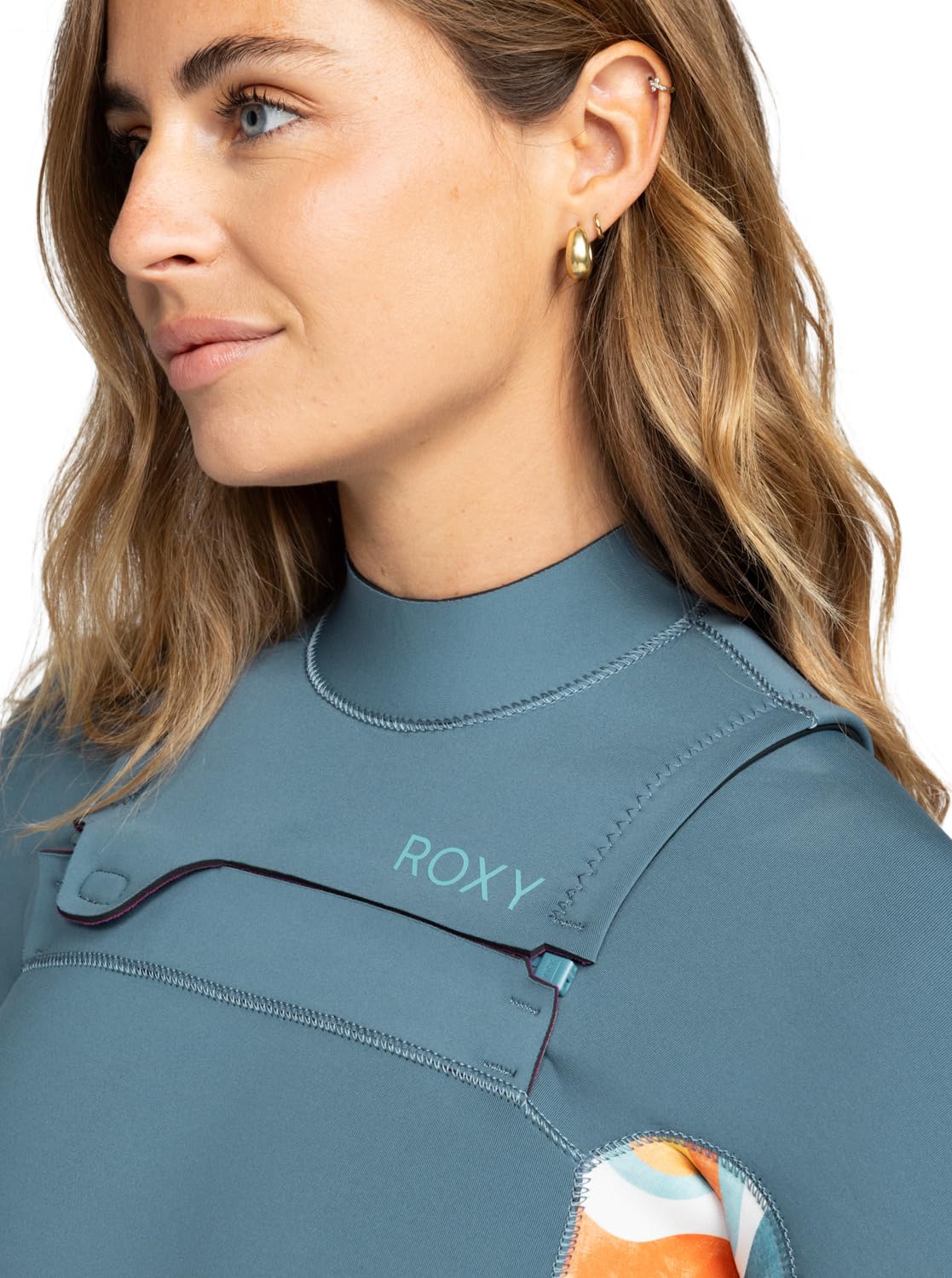 Roxy - 4/3 Swell Series FZ GBS Traje de Neopreno Completo, Mujer, Starglazer, 6