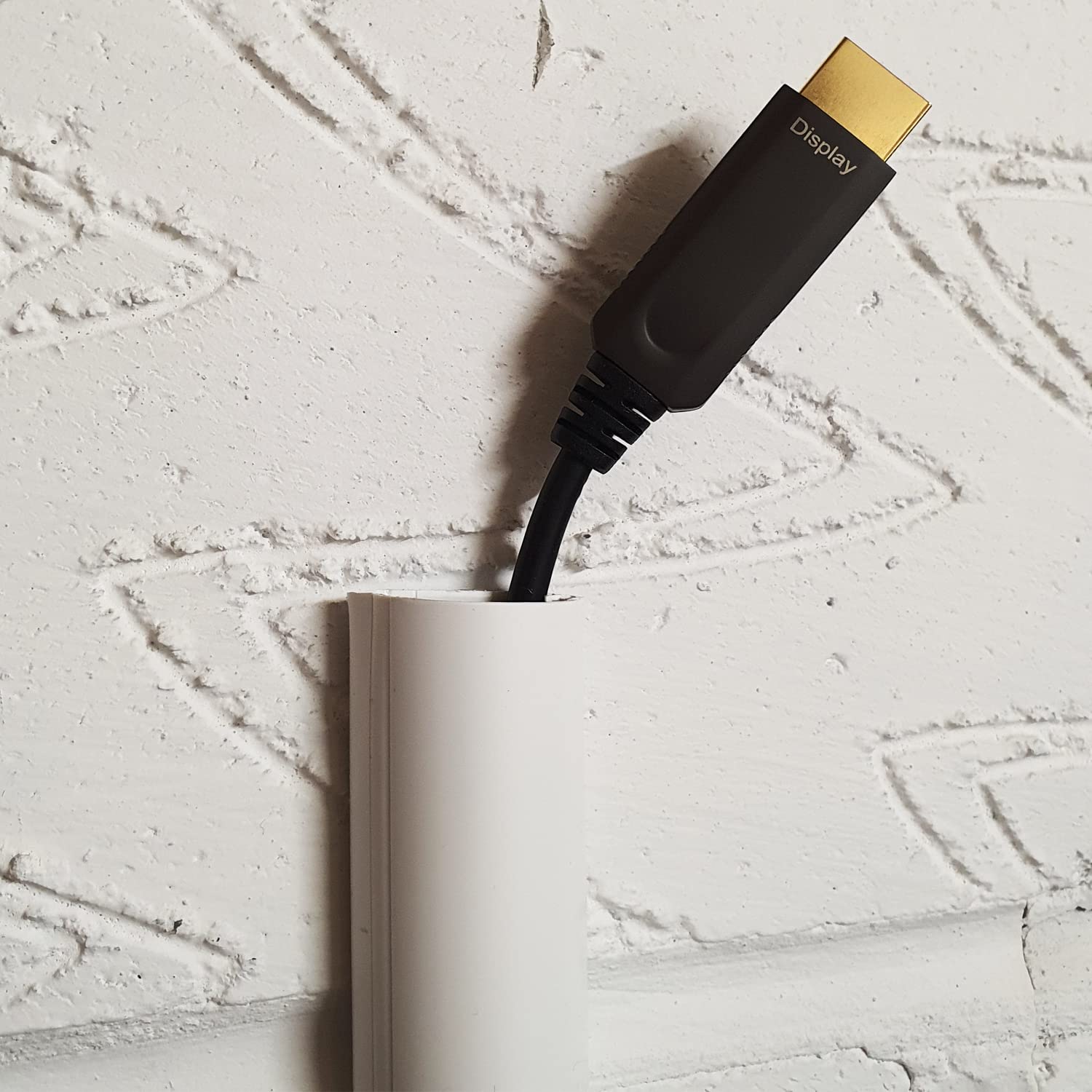 Aktywny optyczny kabel HDMI 15 m - 8K przy 60 Hz | 4K przy 120 Hz 48 Gb/s - kompatybilny z PS5 Xbox Series X - Premium męski na męski złoty długi przewód HDMI AOC