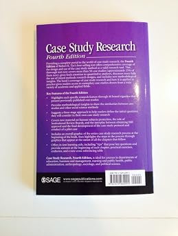 Case Study Research: Design and Methods (Applied Social Research Methods)