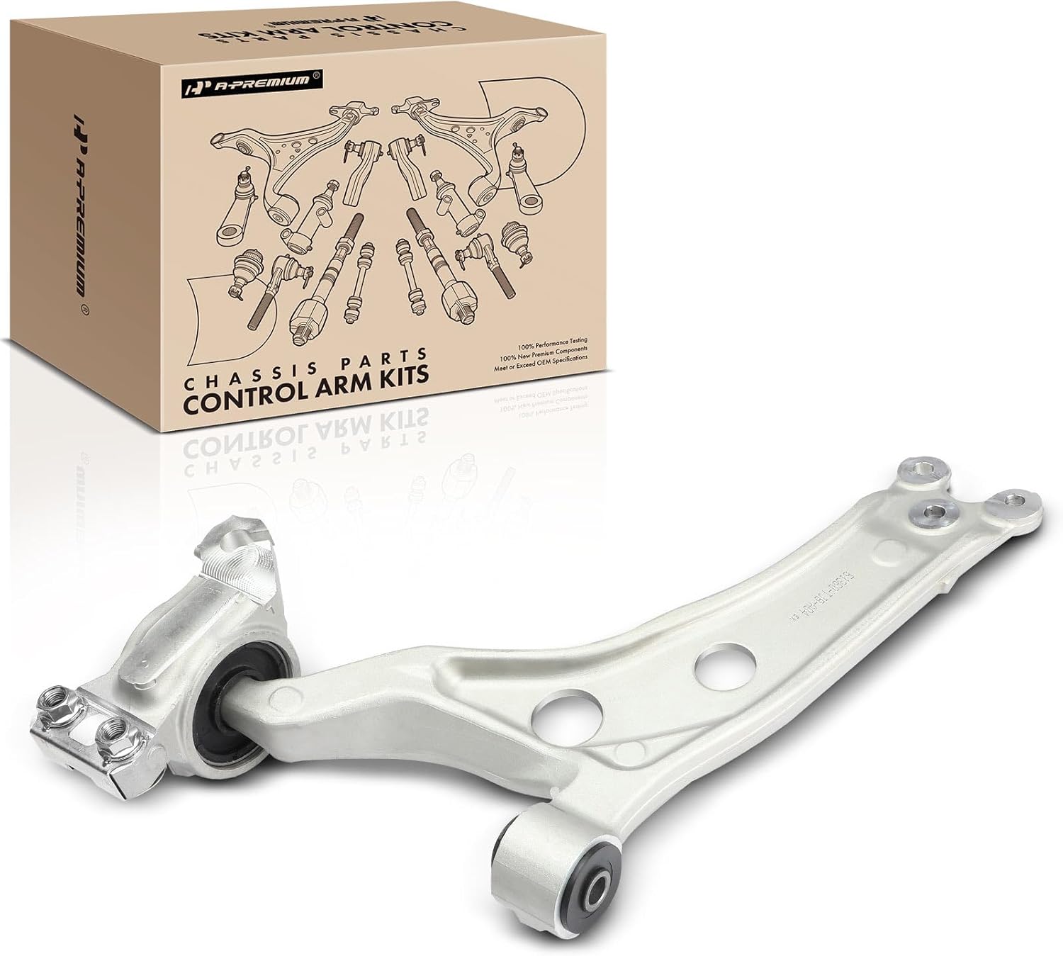 A-Premium Front Left Lower Control Arm, with Bushing, Compatible with Acura RDX 2019 2020 2021 2022