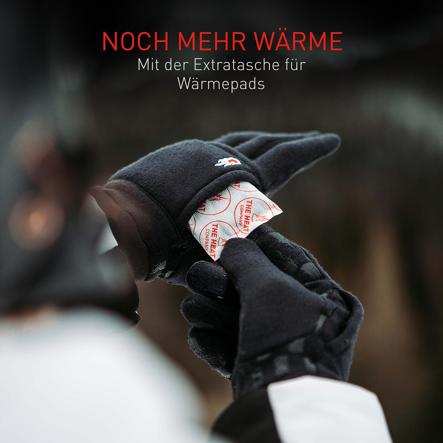 THE HEAT COMPANY - Merino Liner PRO - Unterziehhandschuhe - Premium Qualität Touchscreen Handschuhe Aus Merino Wolle - Sporthandschuhe Für Damen Und Herren, Schwarz