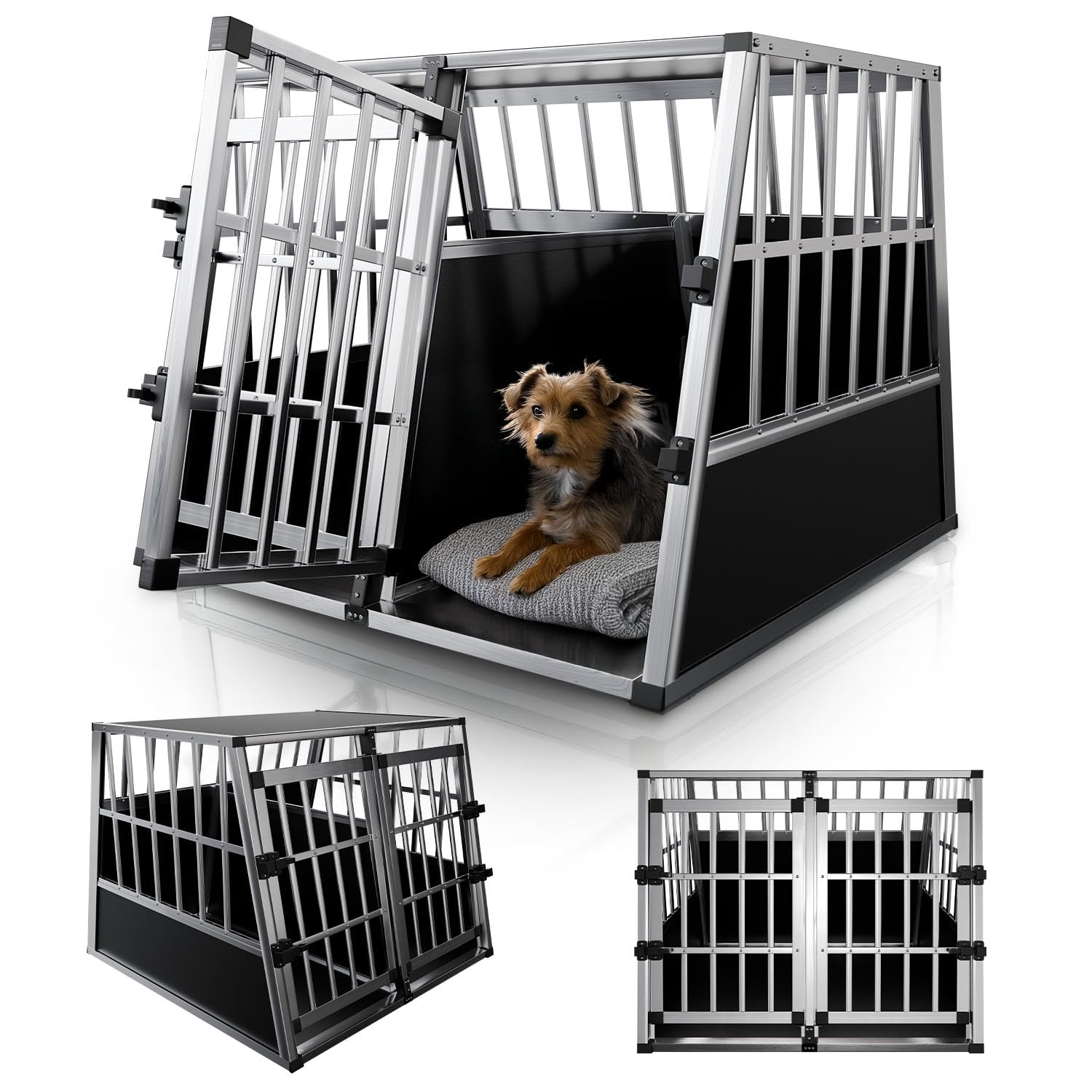 Juskys Alu Hundetransportbox XL