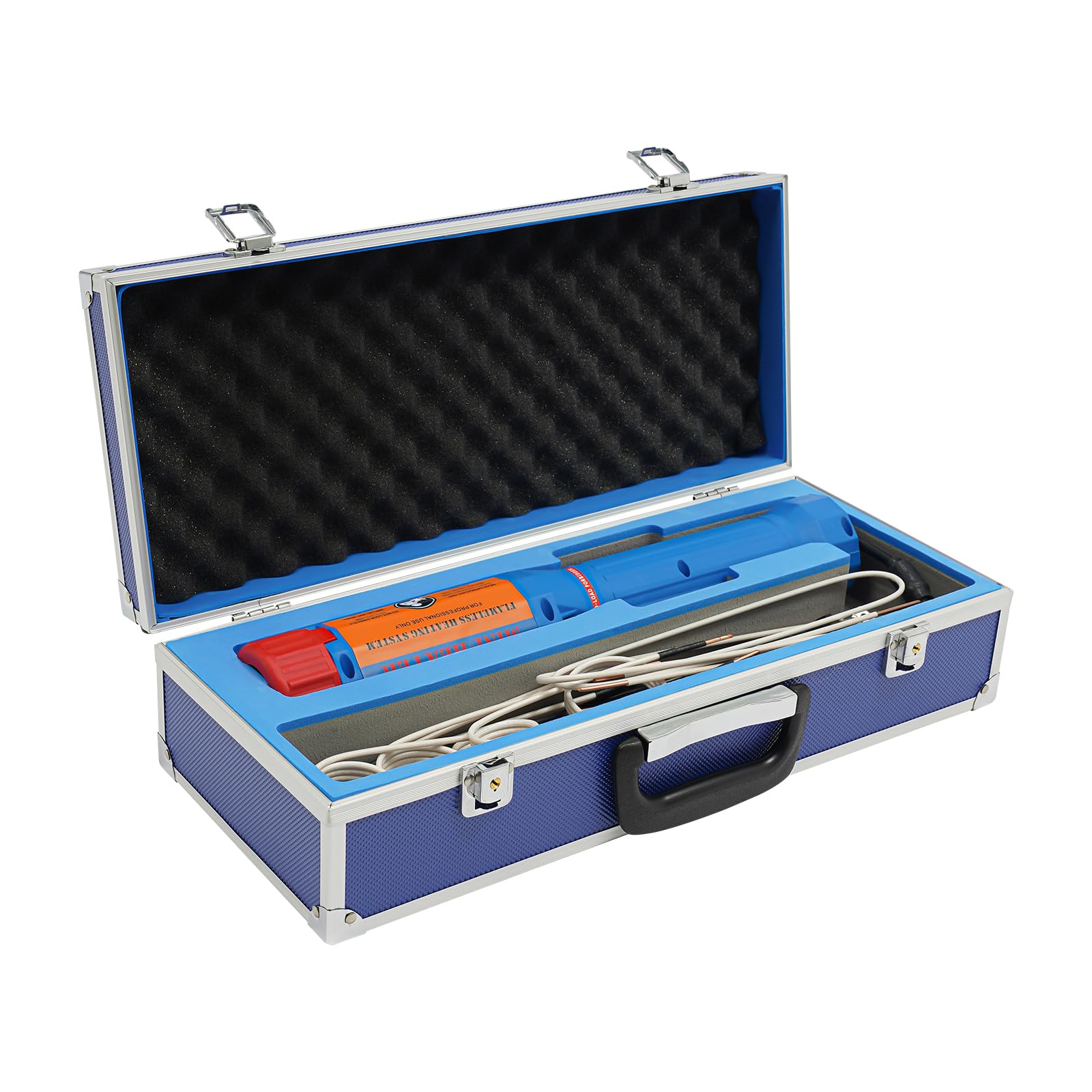 Induktionsheizgerät mit 6 Starren Spulen,2 Flexiblen Spulen,1100W kfz Induktionsheizer 5-40 Sekunden Lösen Max. 800°C mit LED-Anzeigeleuchte,Magnetischer Induktion Schraubenlöser Set,KFZ-Werkzeuge
