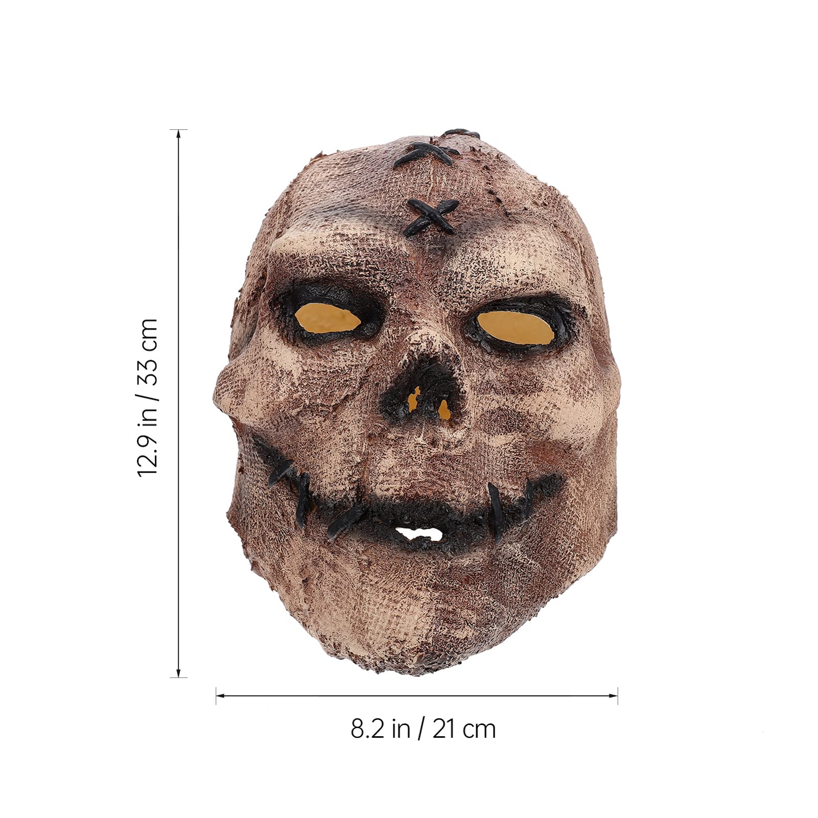 Hworks Masque Intu00e9gral En Latex Pour Du00e9guisement D'u00e9lu00e9phant, Accessoire