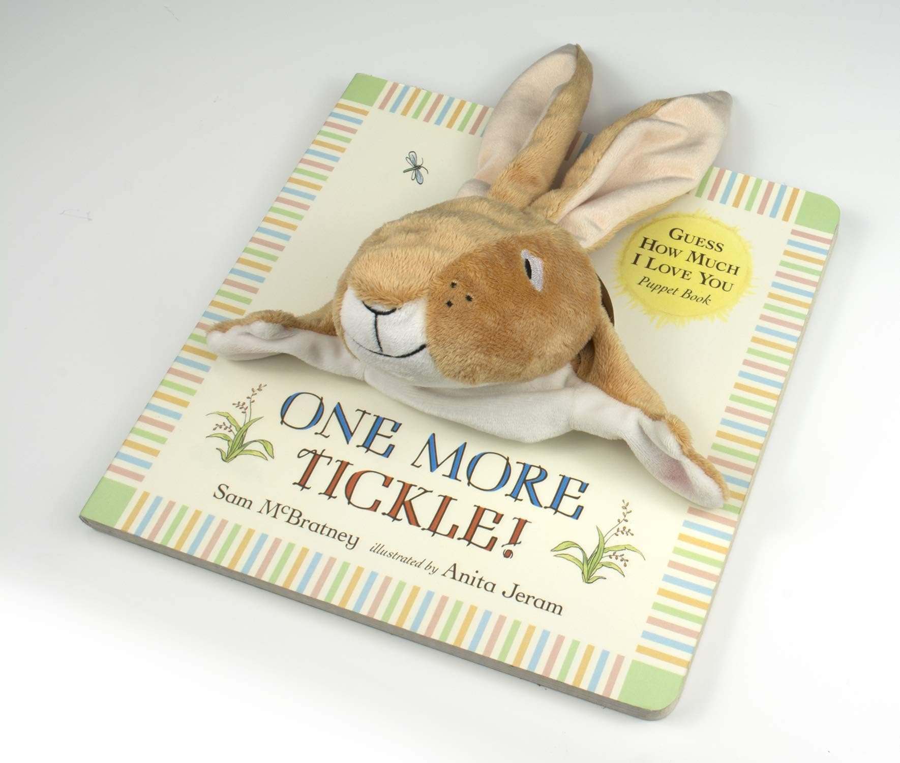 Guess How Much I Love You: One More Tickle!: Beloved classic bestselling story about love between a parent & child, with cuddly plush puppet – perfect Easter gift!