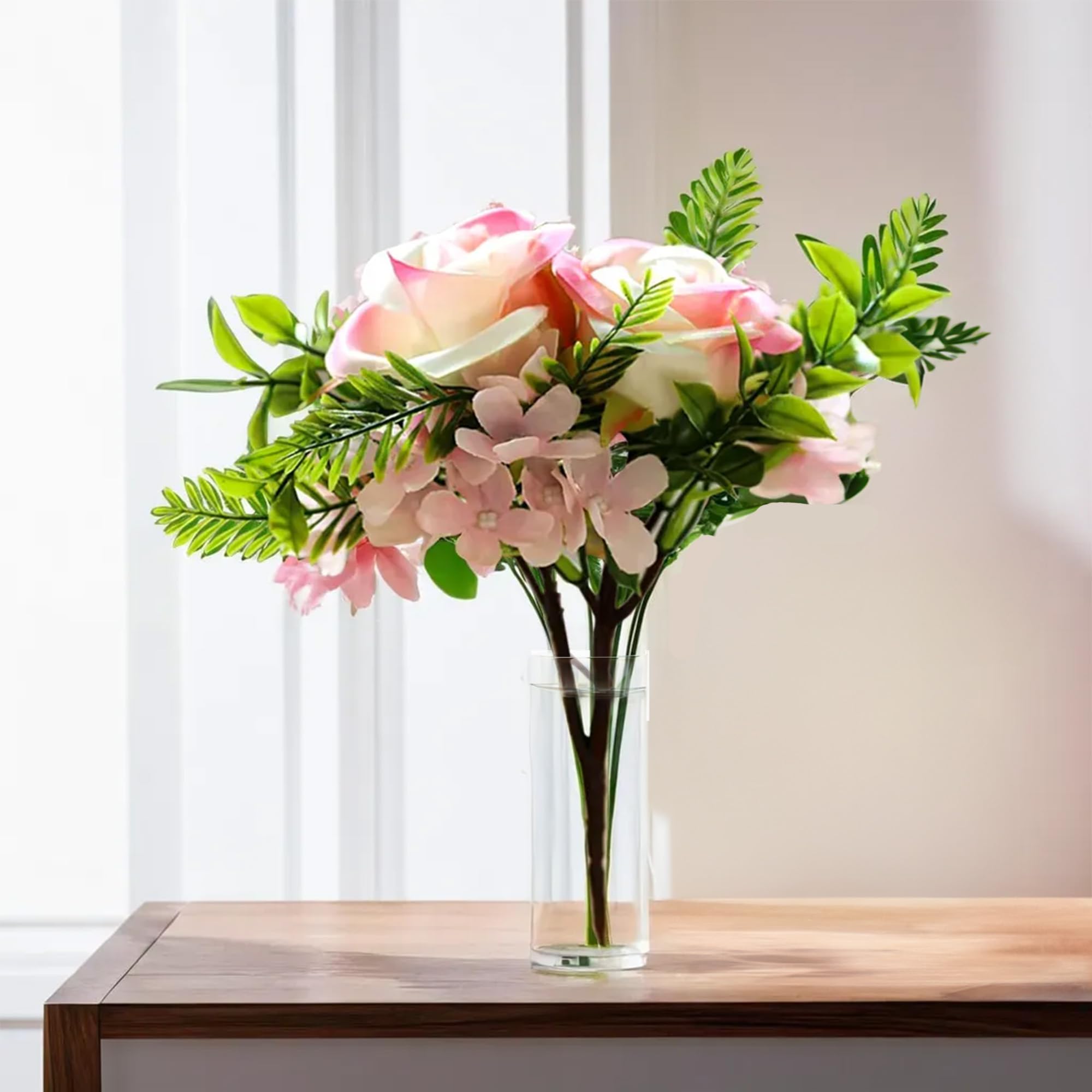 The Better Home Artificial Flowers for Decoration (22cm) | Artificial Flowers for Vase| Diwali Decoration Items | Home Décor Items for Living Room, Bedroom, Office