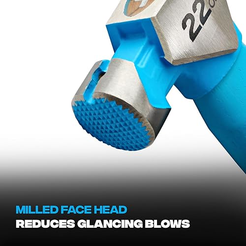 Vista 36 de OX Tools Pro - Hacha de acero al carbono de 14 pulgadas, mango recto de nogal y cabeza de martillo de cara lisa OX-P094814