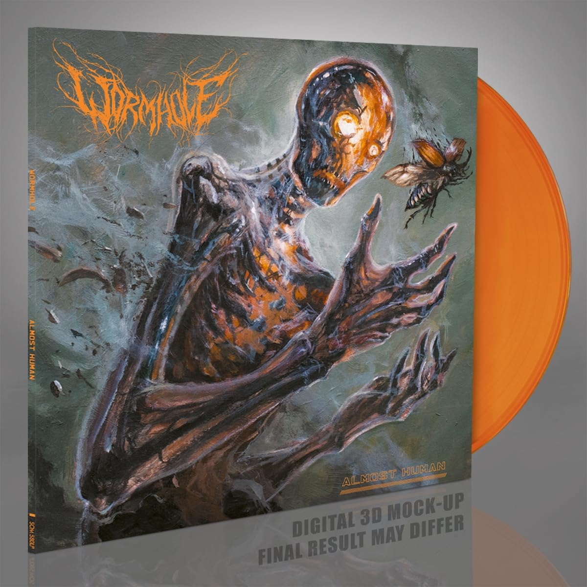 Wormhole Almost Human (limited Edition) (orange Vinyl) LP New 822603258011