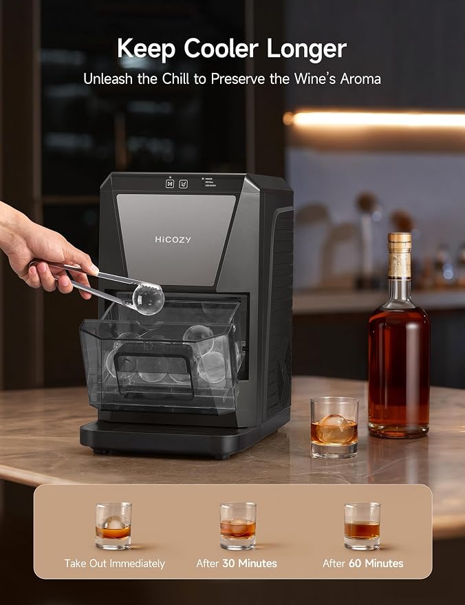 HiCOZY B1 Fabricadora de Esferas de Hielo 2" miniatura 4