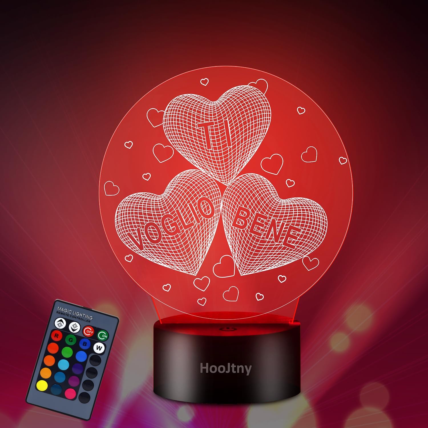 Lampada Illusione Ottica 3D Basket: 16 Colori e Smart Touch Lampada Illusione Ottica 3D Basket: 16 Colori e Smart Touch