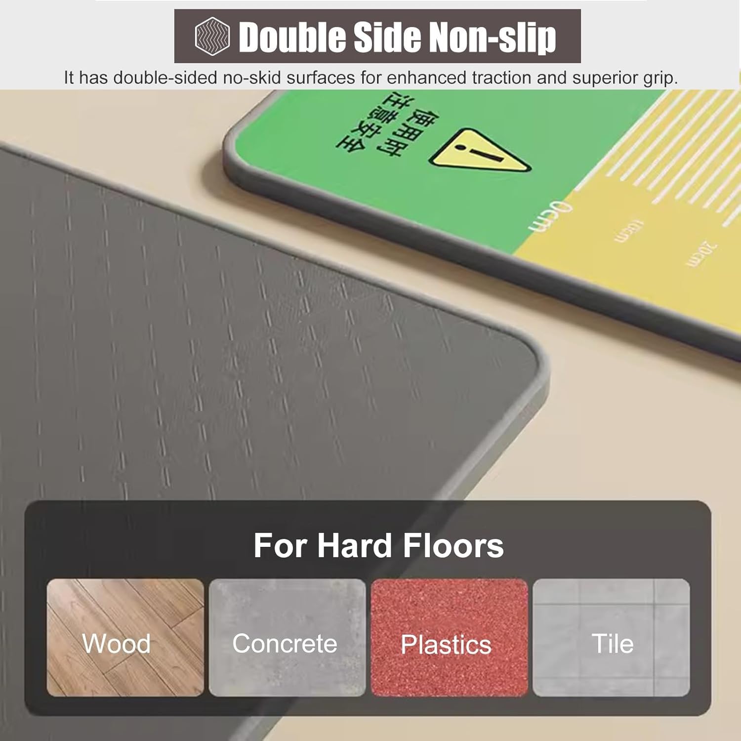 ジャンプ測定用カーペット付きエクササイズマット、ロングジャンプフロアマット300cm長さ、屋内屋外用縄跳びパッド補助具、ジャンプテス