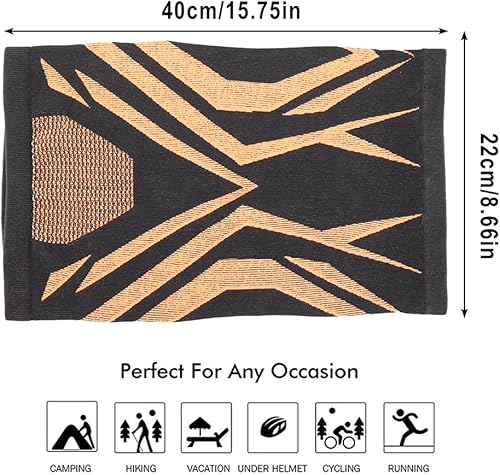 Miniatura 16 de WTACTFUL -Mascarilla tipo bufanda fresca y ligera para usar al aire libre, FPS 50, protección contra el polvo, sol y viento