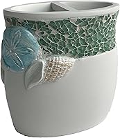 Vista 60 de Sweet Home Collection - Juego de accesorios de baño, colección única, diseños hermosos y decorativos para decoración de baño, soporte para cepillo