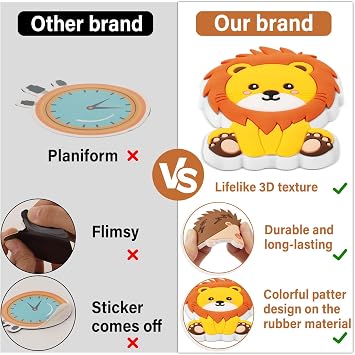20PCS Fridge Magnets for Kids Animals Refrigerator Magnets for Toddlers 1-3 Rubber Fridge Magnets Baby Educational Magnetic Children Gift Learning Toy Safe Full Back Magnets for Kids Whiteboard