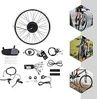 Vista 6 de Kit de conversión de bicicleta eléctrica, kit de motor de bicicleta eléctrica de 36 V, 500 W, kit de conversión de bicicleta eléctrica, controlador