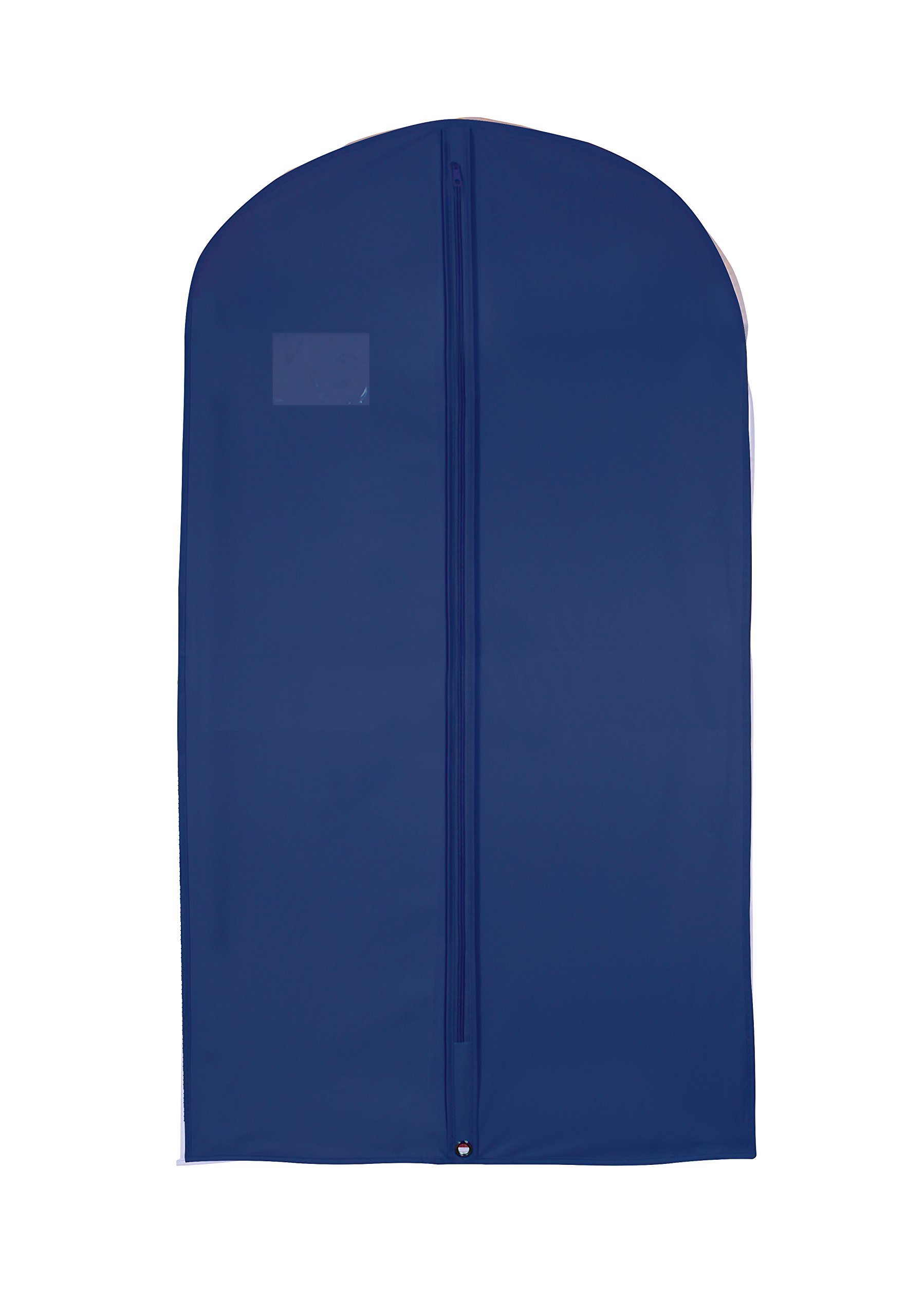 Hoesh International Men's Navy Hoesh Pack 5 40 And 54 Inch Showerproof Suit Gart Protector Covers Zipped Bag Travel Storage Bags (24 X 40)