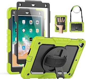 SEYMAC Case for iPad 6th/5th Gen/Air 2/Pro 9.7,Green