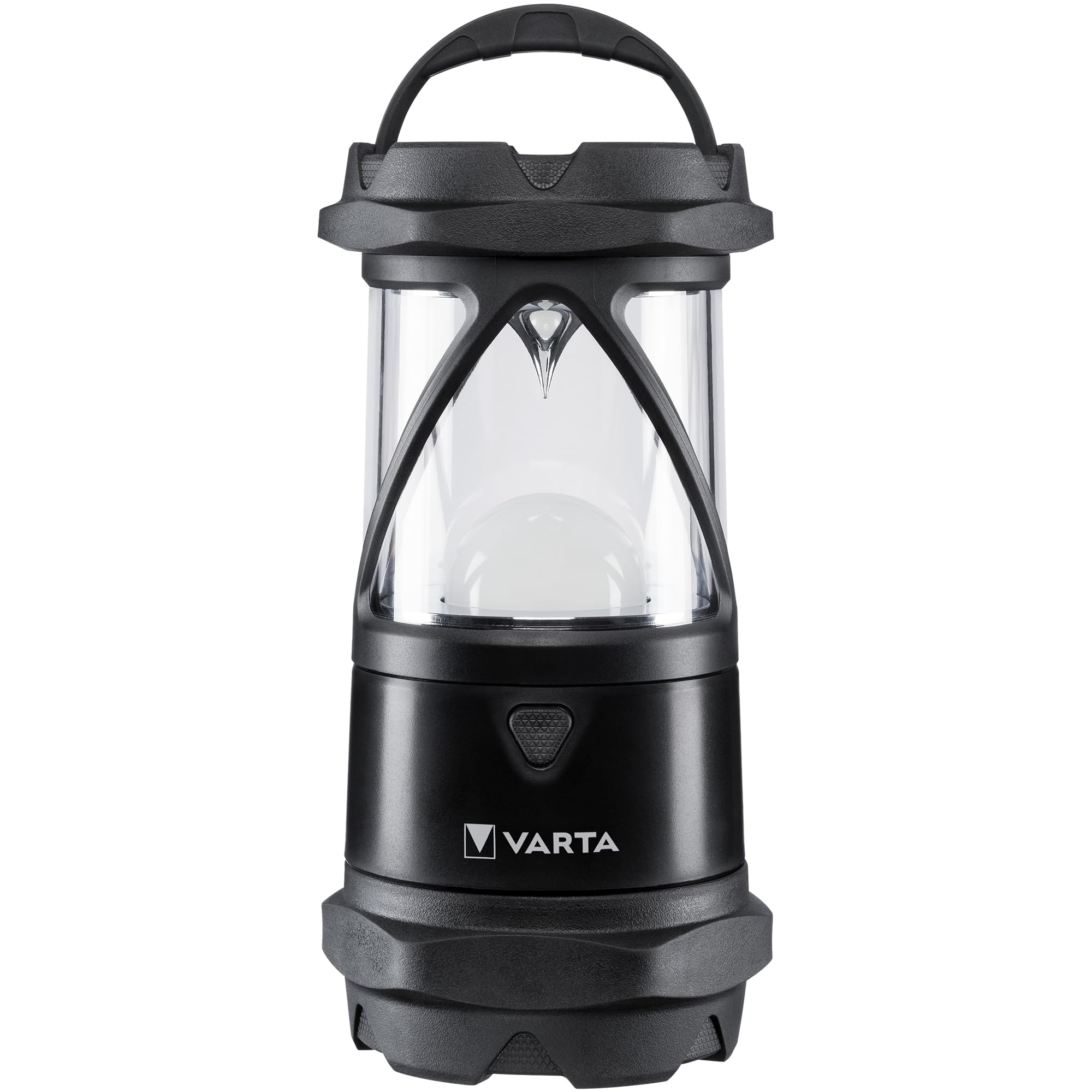 Varta Indestructible H30 Pro COB LED Lantern Farol, Incluye 6 x AA Longlife Power, Resistente al Agua y al Polvo, Absorbe los Golpes, Lente irrompible y Reflector