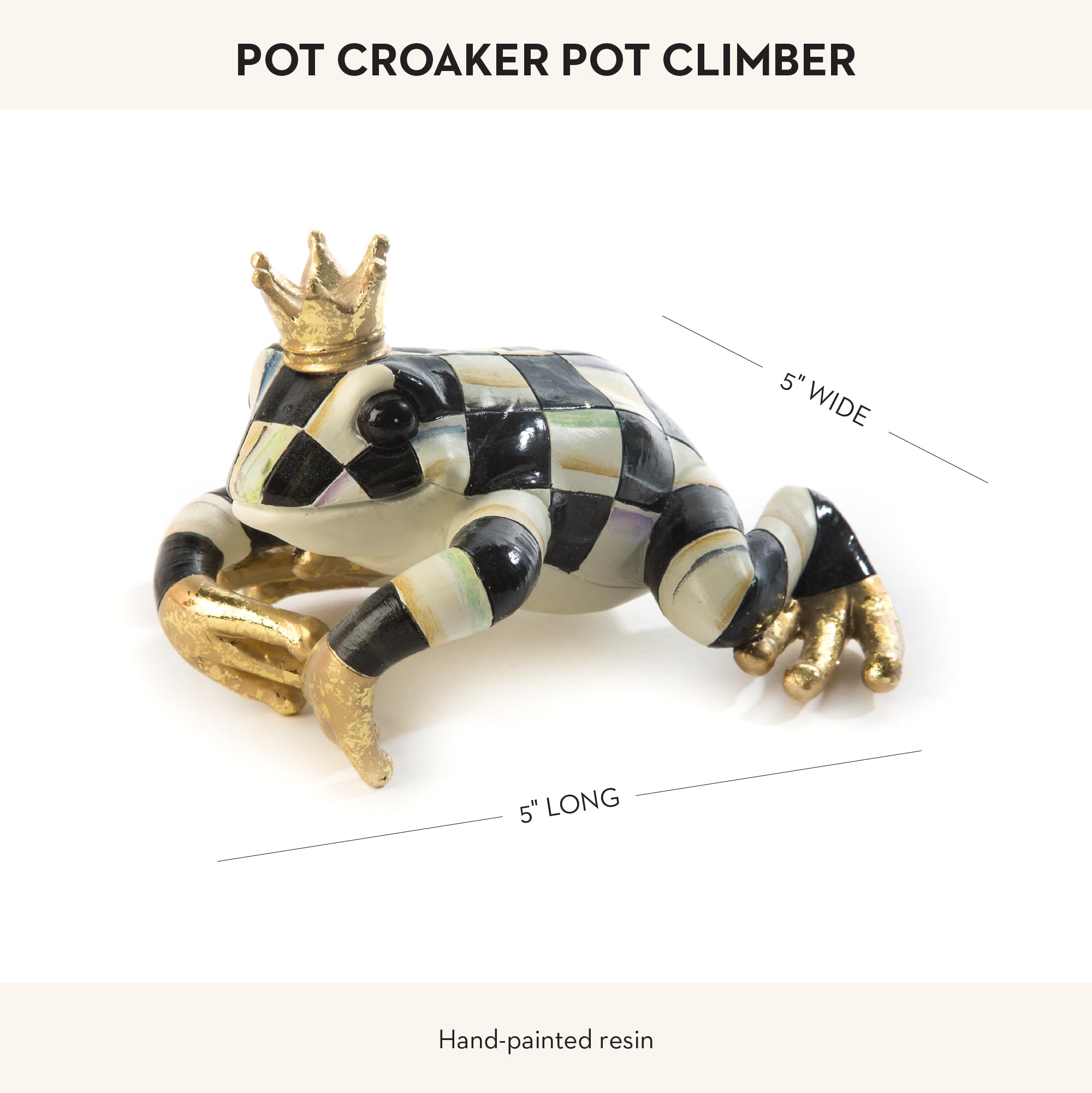 Amazon.com: MACKENZIE-CHILDS Pot Climber, Decorative Flowerpot