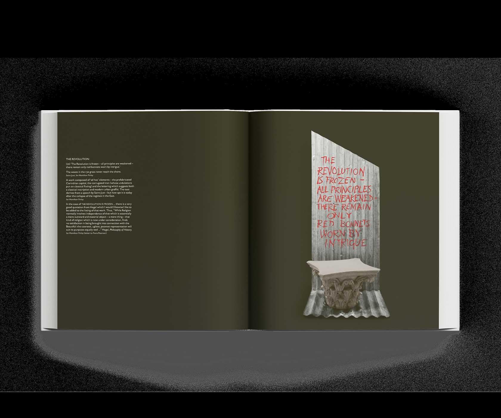 Fragments: Ian Hamilton Finlay /anglais