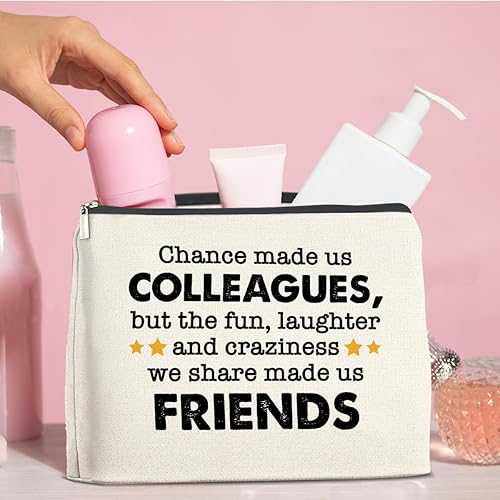Miniatura 6 de Regalo para compañeras de trabajo para mujeres, compañeros de trabajo, amigos, bolsa de maquillaje, regalos de amistad para Navidad, jubilación,