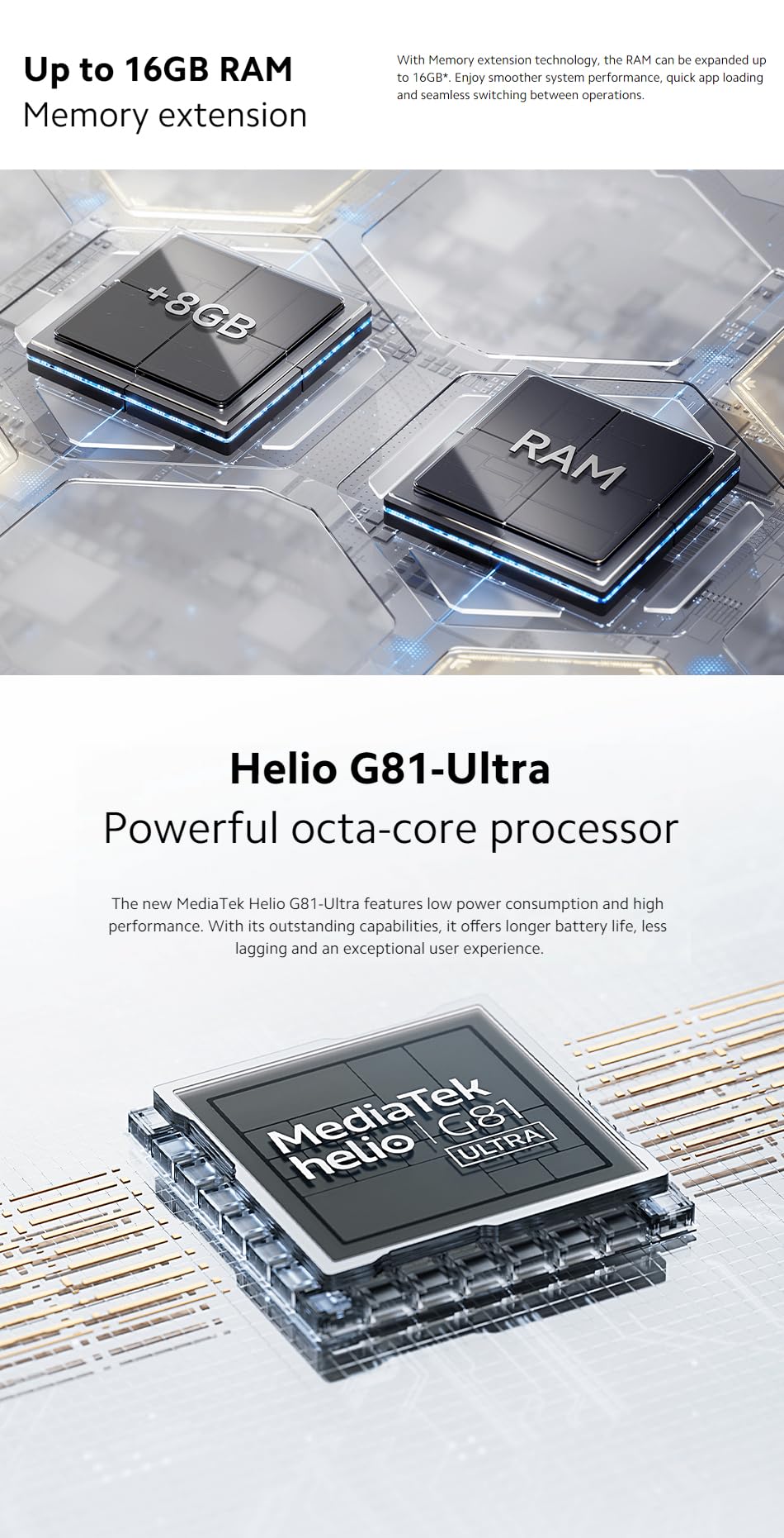 XIAOMI Redmi 14C NFC Cellulare 120Hz 6.88", Smartphone 8+256GB Sans con Processore Helio G81 Ultra e Doppia Fotocamera da 50MP AI 5160mAh Batteria fino a 22 ore di riproduzione video(Version EU Blu)