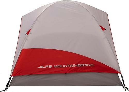 Miniatura 5 de ALPS Mountaineering Meramac - Tienda de campaña para 4 personas, grisrojo
