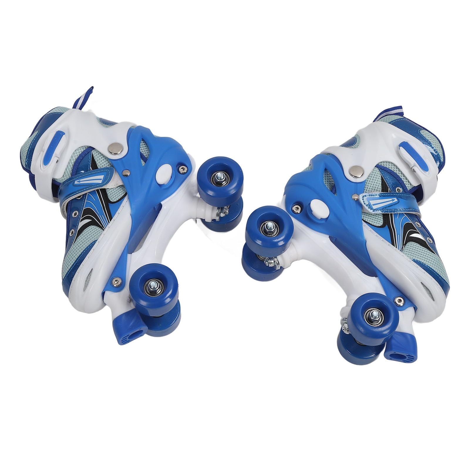 Yinhing Pattini A Rotelle Per Bambini Per Principianti Pattini A Rotelle In Rete In PVC A Quattro Ruote Per Ragazze Dei Ragazzi Comodi Per Interni Stabili All'aperto Blu