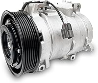 Vista 80 de Compresor de aire acondicionado AC para Ford Police Interceptor Utility 2013-2015, Ford Explorer 2011-2015, con embrague de A/C, compresor de CA