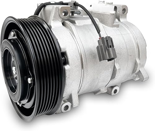 Miniatura 80 de Compresor de aire acondicionado AC para Ford Police Interceptor Utility 2013-2015, Ford Explorer 2011-2015, con embrague de A/C, compresor de CA