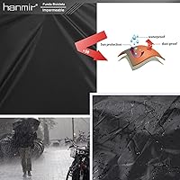 Vista 6 de Cubierta para bicicleta, cubierta impermeable para bicicleta al aire libre con agujero de bloqueo para bicicletas de montaña y de carretera